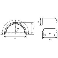 Highgard Single Arch Mudwing - HL43D