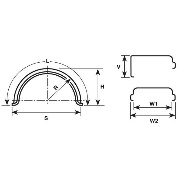 Mudwing J33 485mm x 1020mm x 560mm