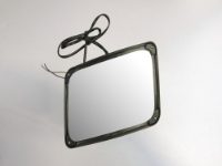 Side mirror, with heating, length: 252mm, width: 168mm (univ
