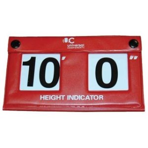 Height Indicator - Red Vinyl