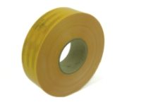 Amber High Vis Tape 50mm x 50m Roll