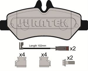 Brake Pad Kit - Rear (Sprinter 2006-)
